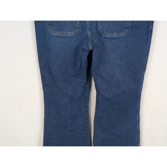SPANX Flared Patch Pocket Pull On Jeans Women's Size 1X/XL - Picture 8 of 13